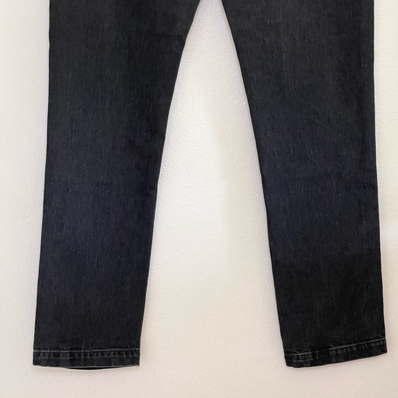 Madewell 90s Straight Utility Jean High Waist Seamed Denim Camplin Wash Black 30 - Picture 12 of 16